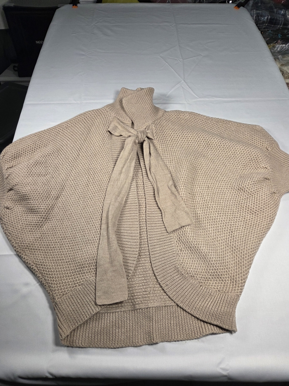 Merino Wool Poncho Top